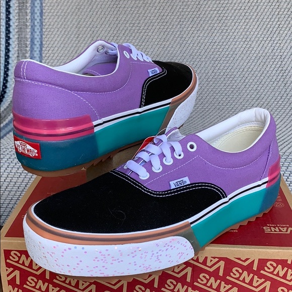 Vans Shoes Vans Era Stacked Confetti Fairy Wrnseagr Mens Poshmark